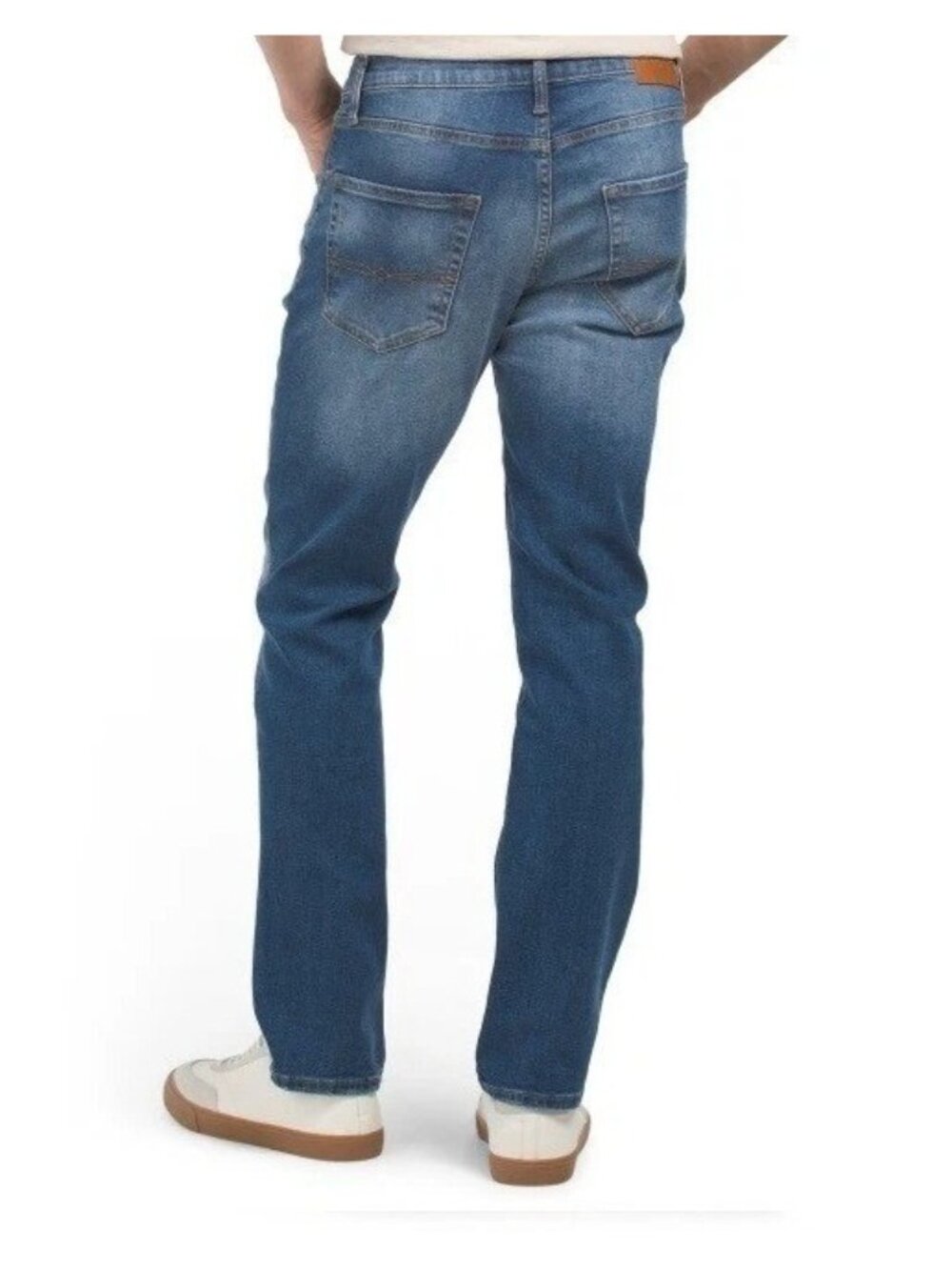 Lucky Brand Men's 36x32 223 Straight Leg Stretch Denim Jeans Light Blue n1295 - Picture 2 of 9